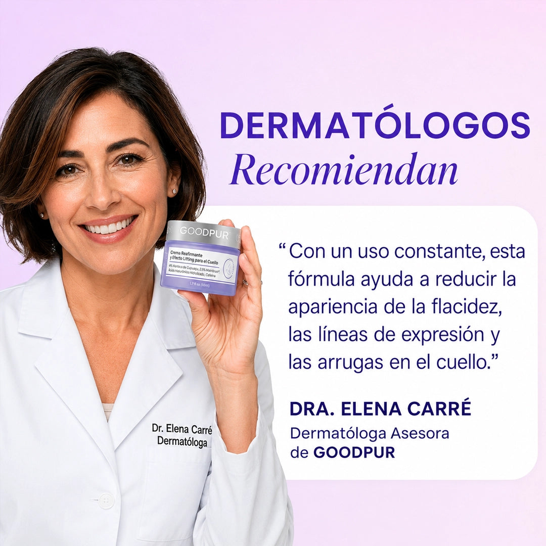 GOODPUR Firmeza en cuello y escote
