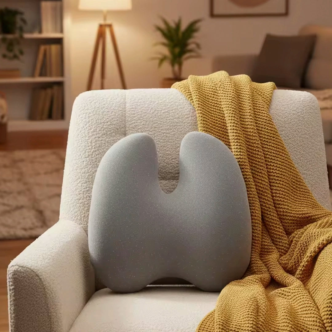 Lucomfort Cojín lumbar ergonómico