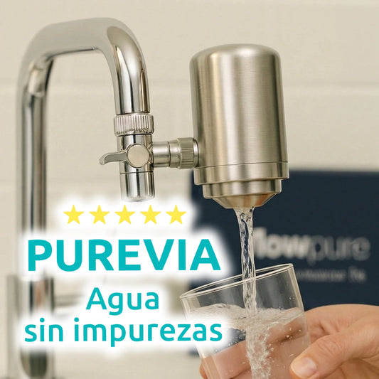 PUREVIA_filtro premium de agua para grifos