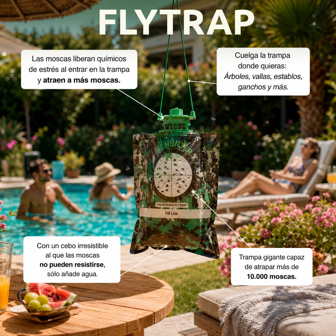 FLYTRAP, la trampa para moscas