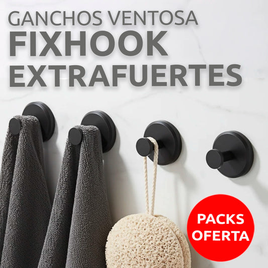 Ganchos ventosa FIXHOOK EXTRAFUERTES