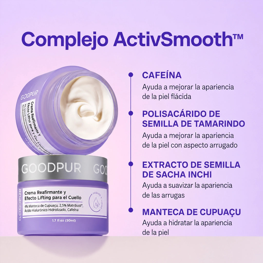 GOODPUR Firmeza en cuello y escote