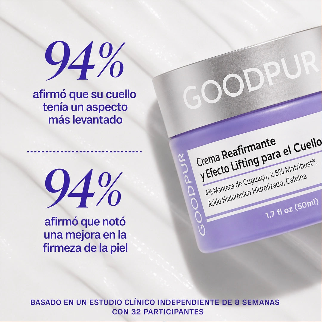 GOODPUR Firmeza en cuello y escote