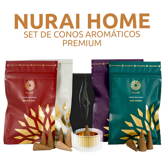 NURAI HOME_Conos Aromáticos Premium