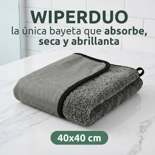 WIPERDUO, la bayeta 2 en 1