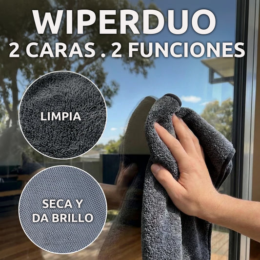 WIPERDUO, la bayeta 2 en 1