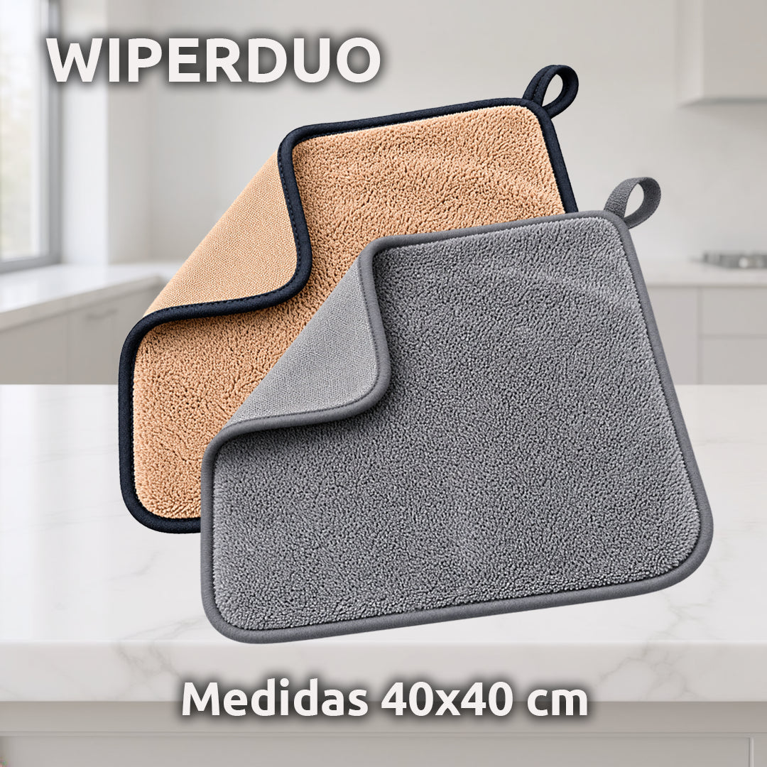 WIPERDUO, la bayeta 2 en 1